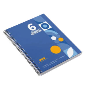 6 Subject Notebook Spiral Binding A4 For School And Collage Students